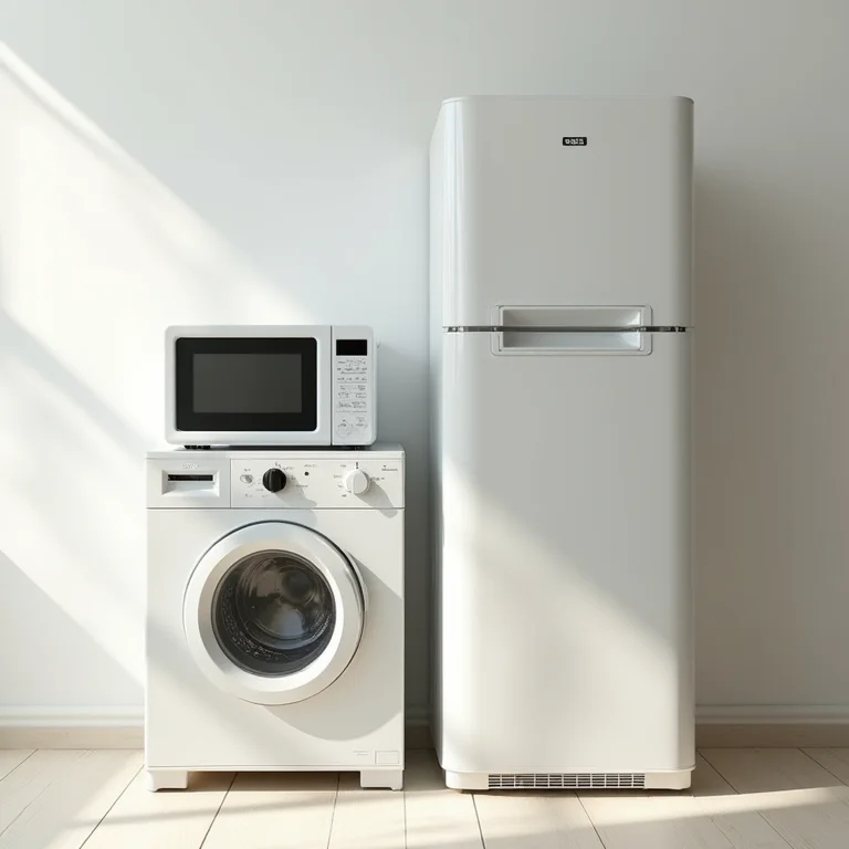 Eletrodomésticos essenciais de uma cozinha moderna.