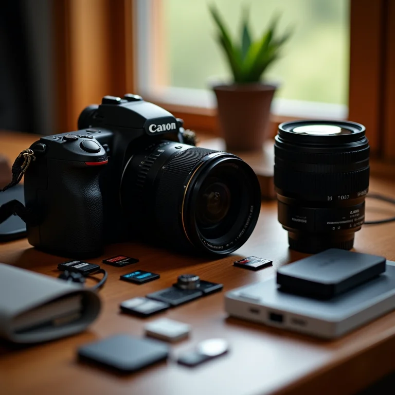 Equipamentos de fotografia para renda extra