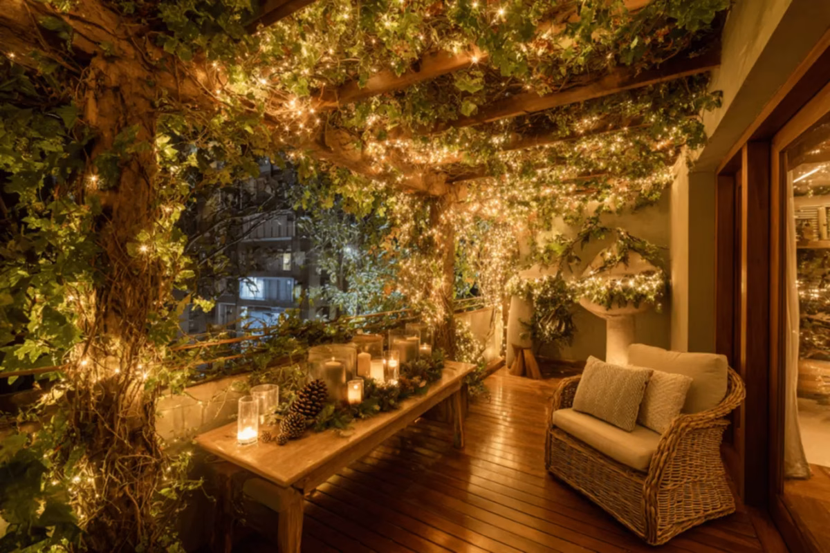 Luz que Acolhe: Guirlandas e Cordões Luminosos - inspiração