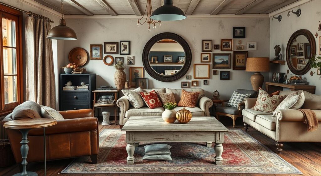 Aconchego Rústico Chic: Texturas Naturais e Cores Terrosas - inspiração