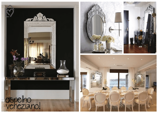Espelho Veneziano: Um Clássico Repaginado Para a Mulher Moderna - inspiração