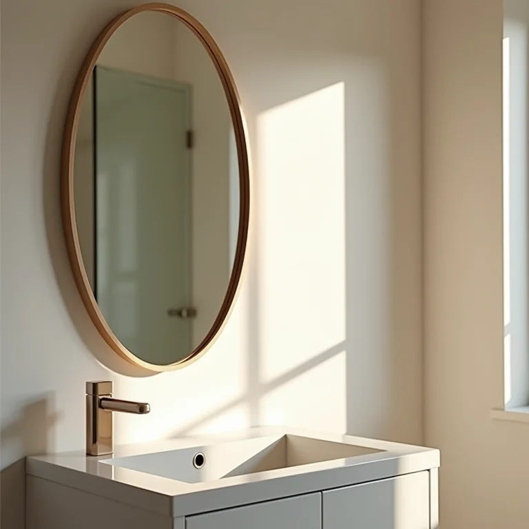 Espelho para ampliar banheiro pequeno