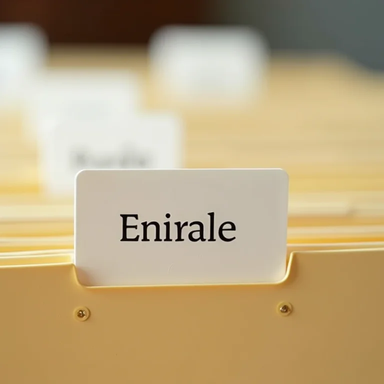 Etiquetas claras para pastas suspensas