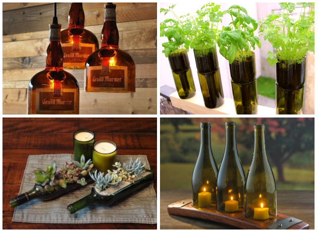 Reinventando Potes e Garrafas de Vidro: Beleza Sustentável - detalhe