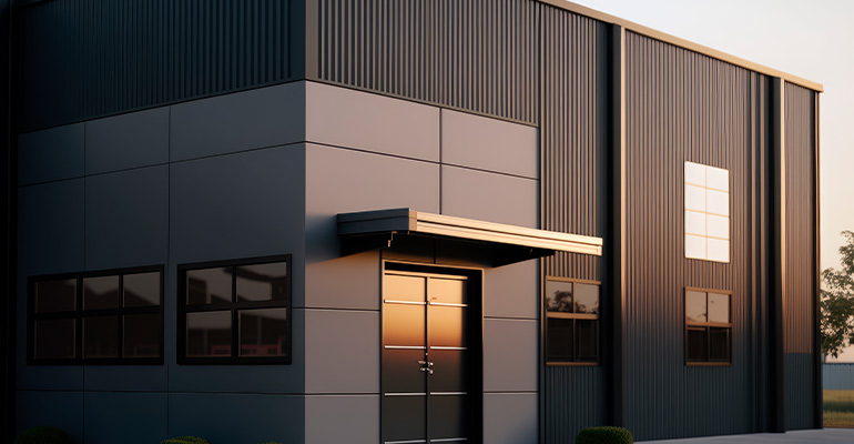 Composição em ACM e Vidro: Elegância e Modernidade em Dobro - detalhe