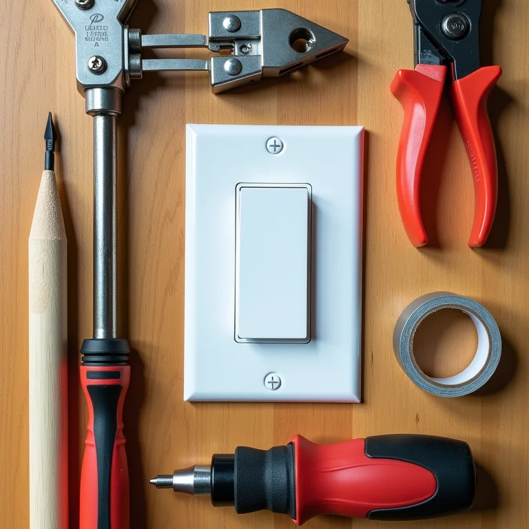 Ferramentas necessárias para instalar interruptor paralelo