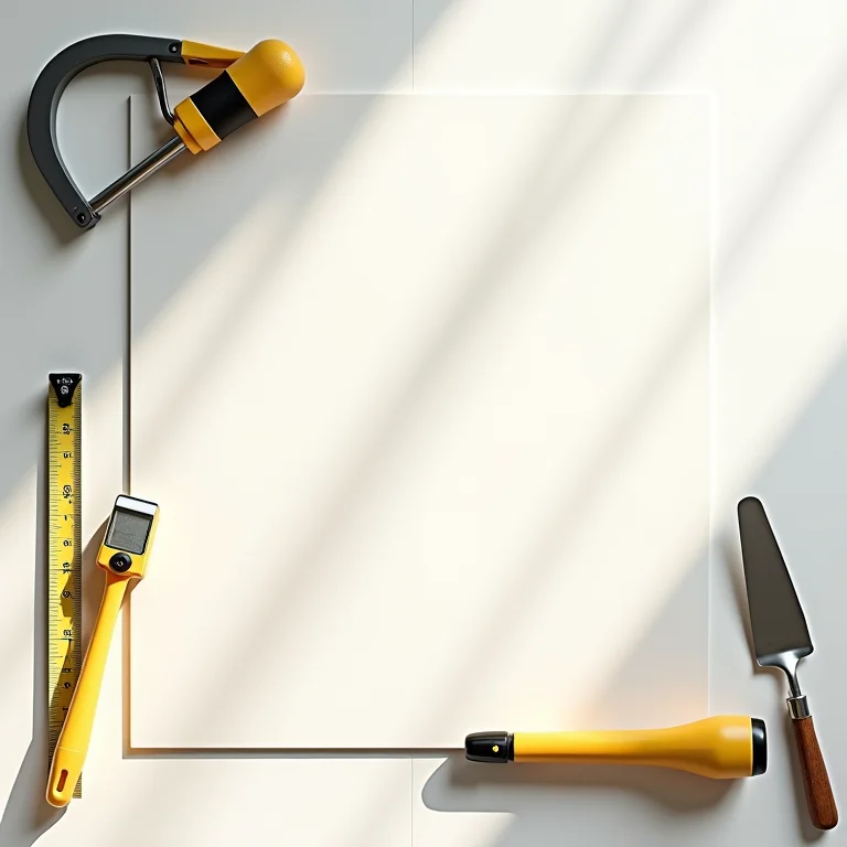 Ferramentas para instalação de porcelanato extra fino