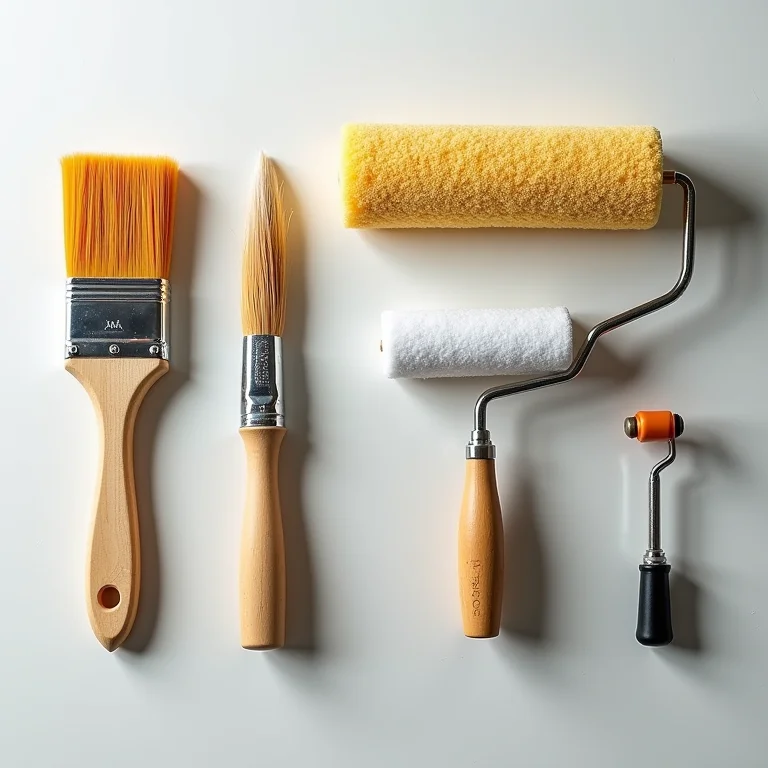 Ferramentas para pintura de azulejos