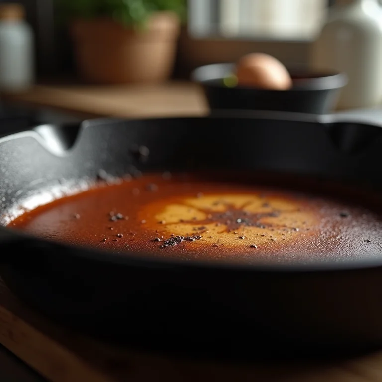 Ferrugem em panela de ferro