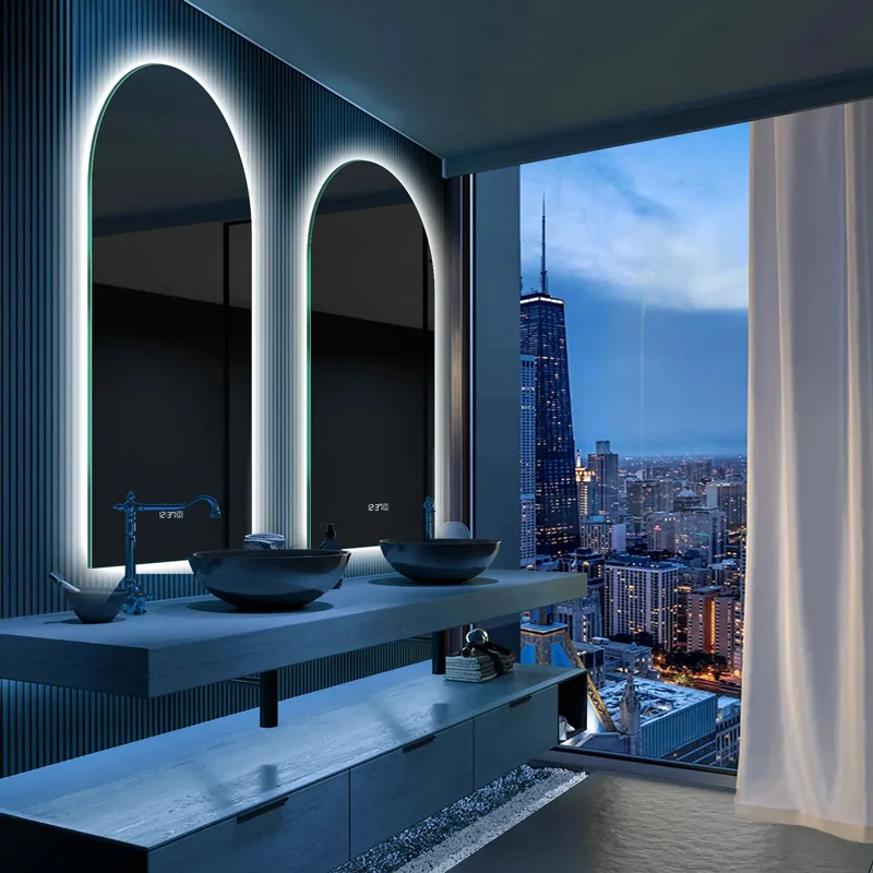 Fita de LED como Contorno Elegante em Espelhos - inspiração