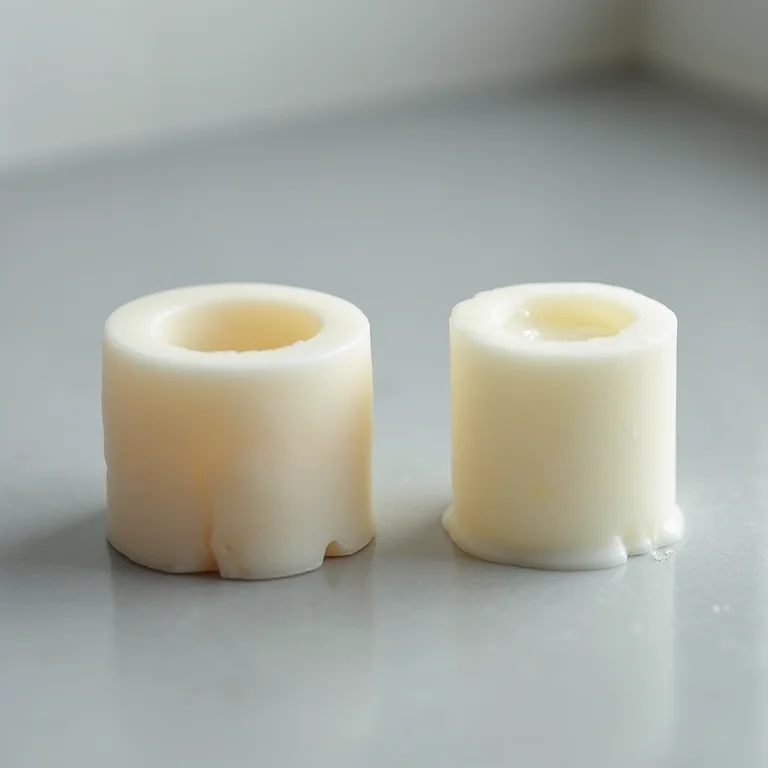 Forma de silicone nova e usada