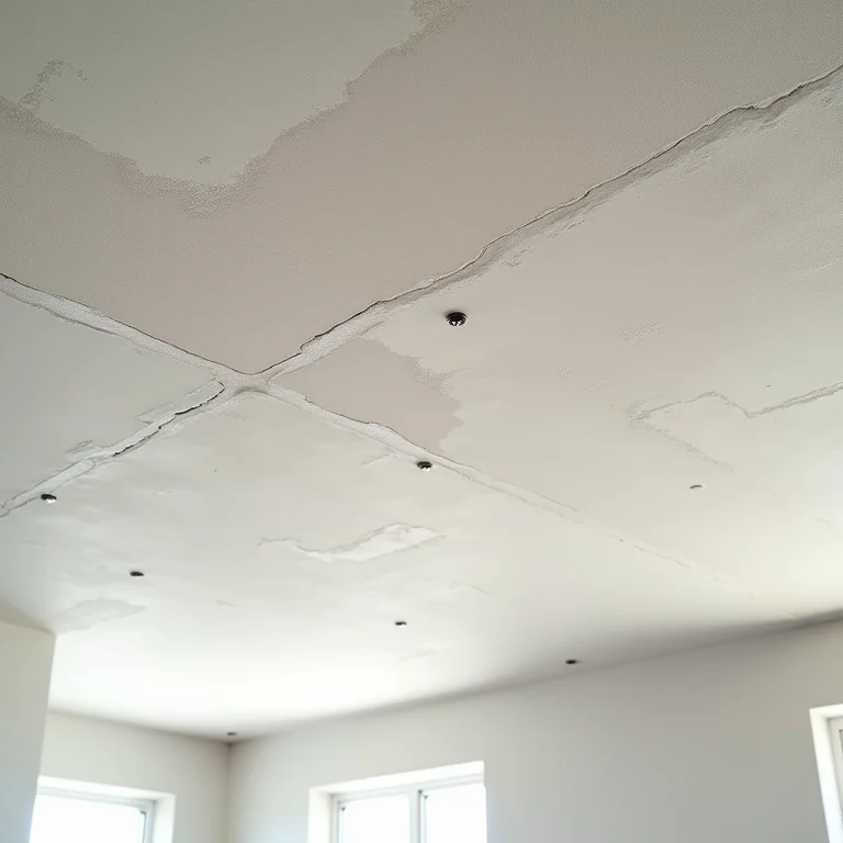 Forro de gesso convencional (placas).