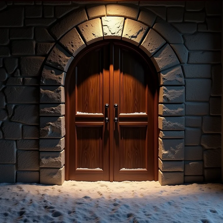 Gelo na porta de adega, sinal de vedação deficiente