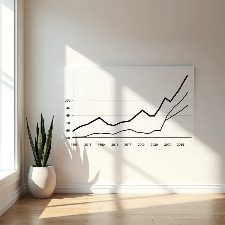 Gráfico demonstrando o retorno sobre investimento em acabamentos de teto
