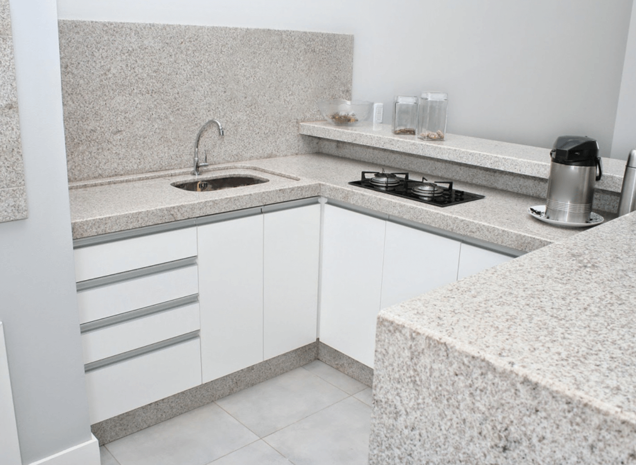 Revestimento de Parede em Granito Branco Pitaya para um Toque de Sofisticação - ideia