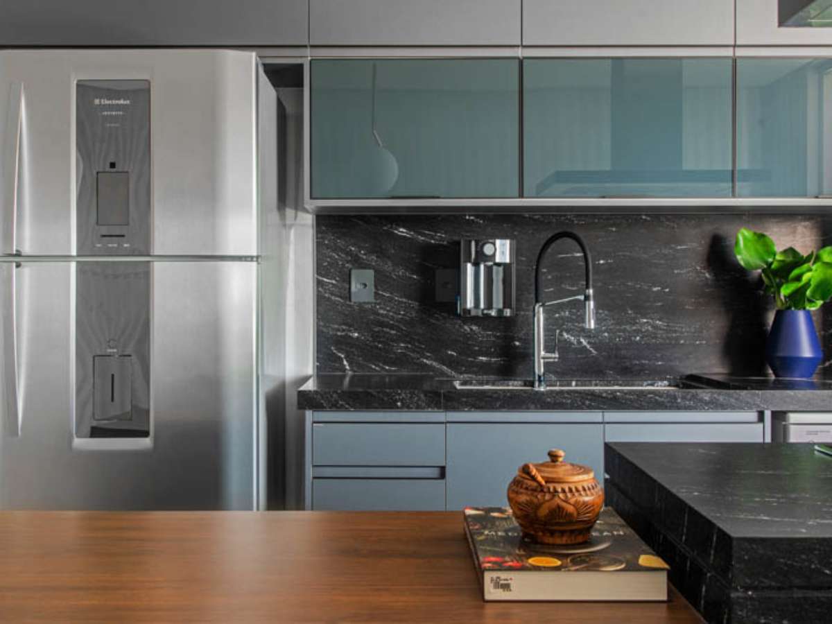 Bancadas de Cozinha com Cuba Esculpida: Um Show de Design! - inspiração