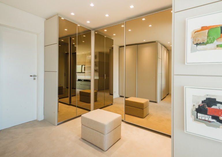 Com Espelho Bronze: Elegância e Amplitude em Dobro - inspiração