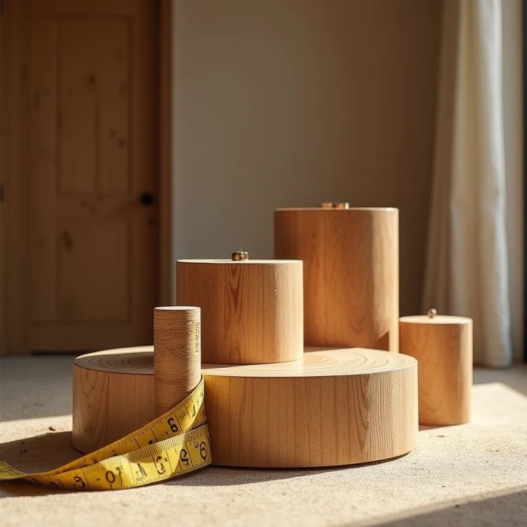 Guia prático: Como escolher o tamanho perfeito de mesinha de cabeceira para seu quarto.