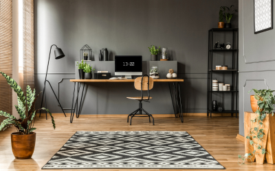 Home Office Funcional Minimalista: Elegância e Foco Sem Excesso - detalhe