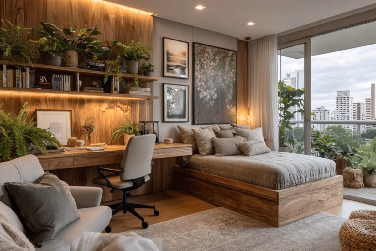 home office pequeno - referência 7