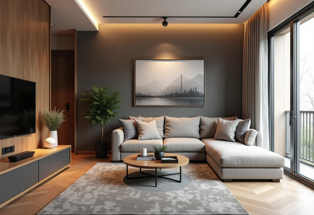 Ideias de decoração para sala pequena: otimize o espaço com móveis inteligentes.