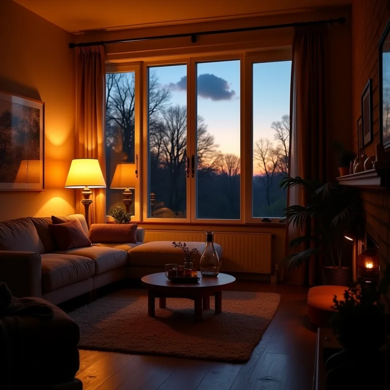 Iluminação aconchegante para sala: dicas e ideias.