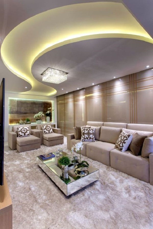 Sancas Abertas com LED Neon: Modernidade e Cor - detalhe