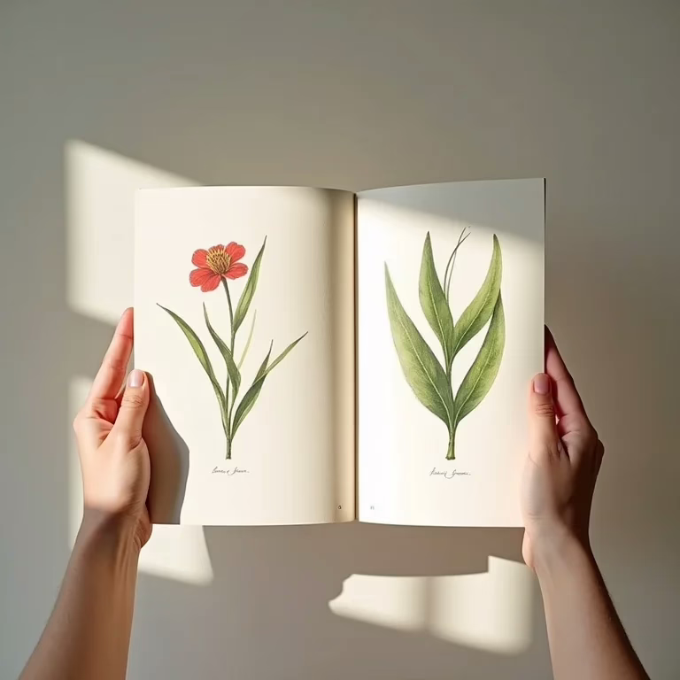 Ilustrações botânicas antigas de plantas de boldo