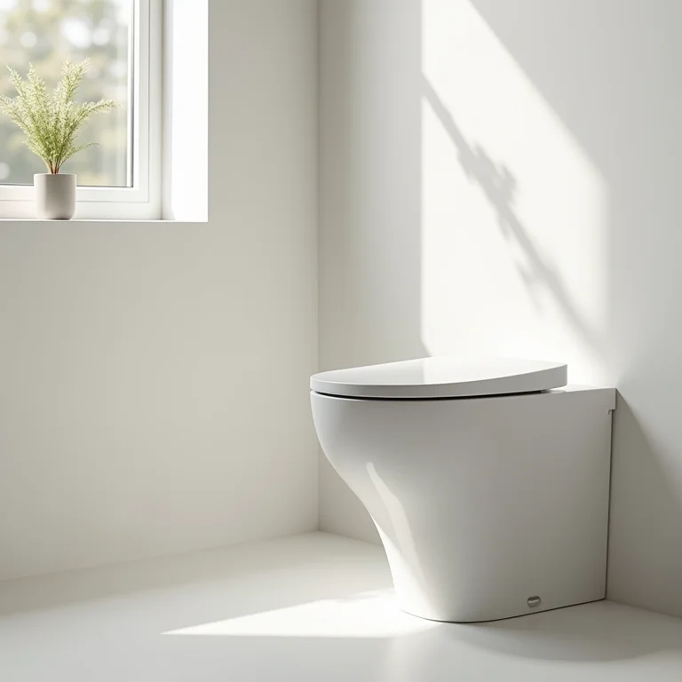 Instalação de um vaso sanitário inteligente