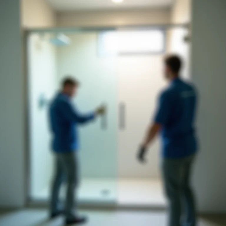 Instalação profissional de Blindex