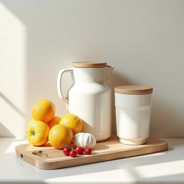 Itens de cozinha organizados por prioridade