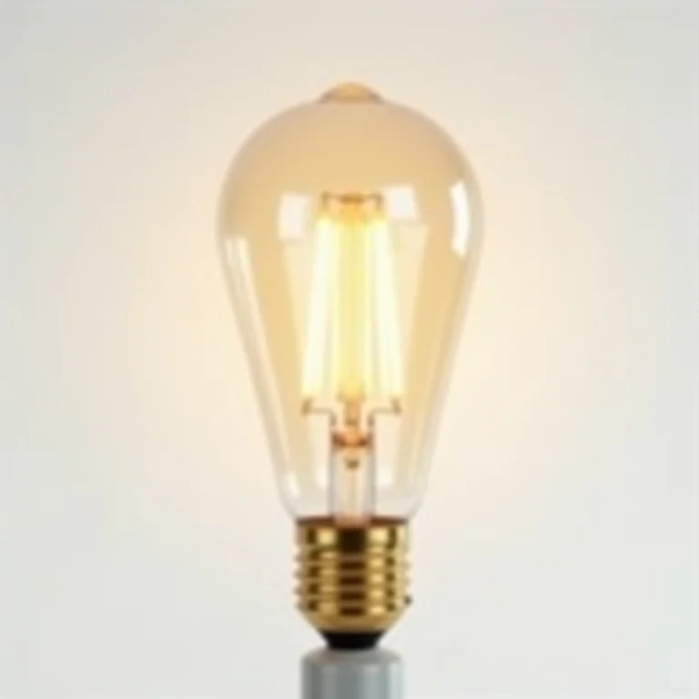 Lâmpada bulbo Edison vintage