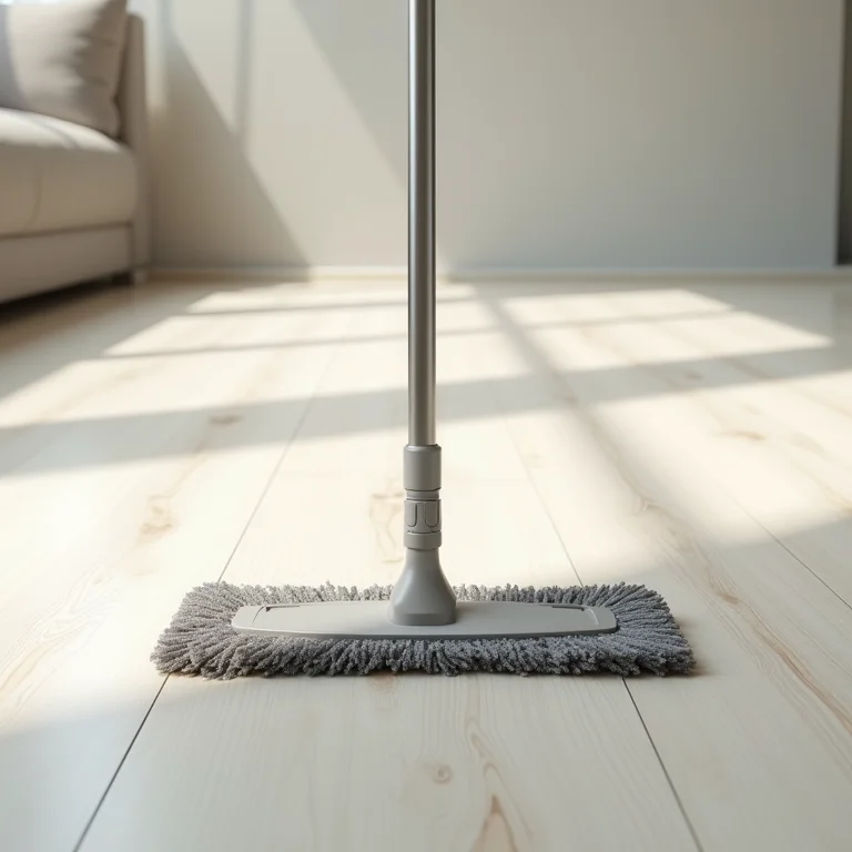 Limpeza e manutenção do piso vinílico click.