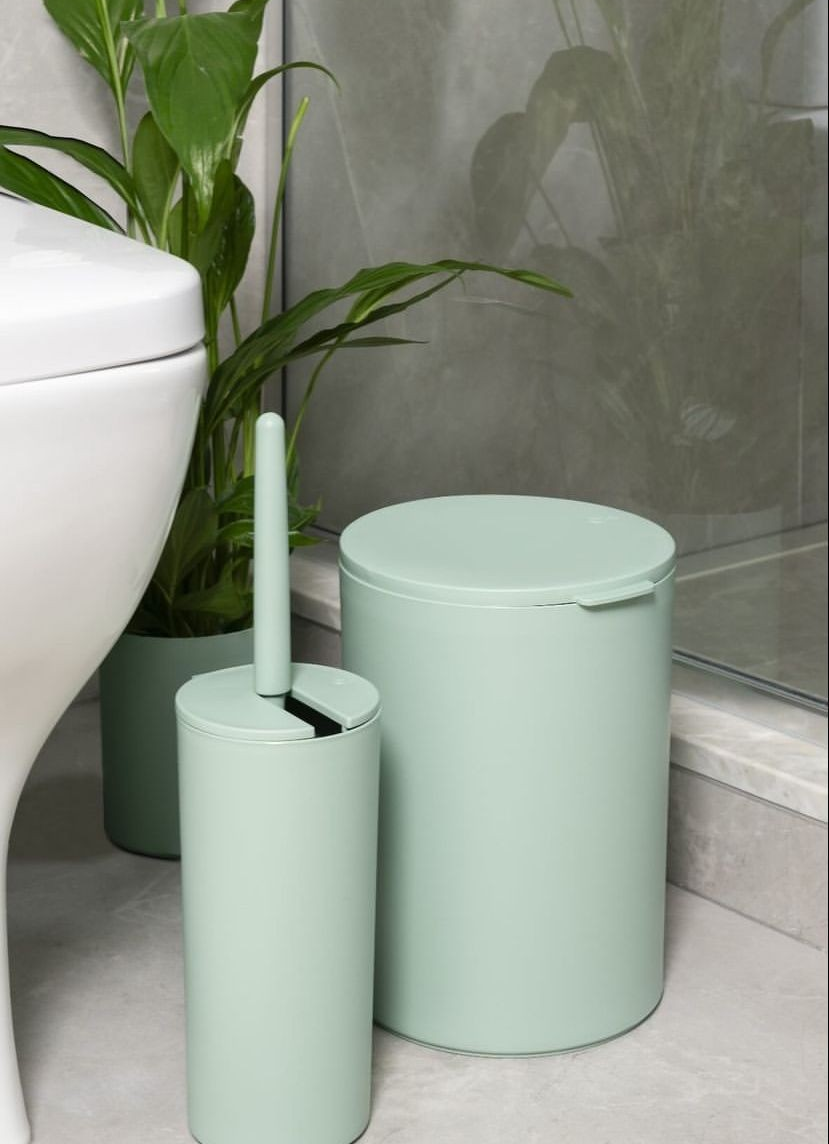 Lixeira Colorida de Polipropileno com Design Orgânico: Alegria e Leveza - detalhe