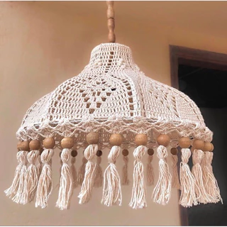 Pendente de Crochê: Charme Artesanal e Boêmio - ideia