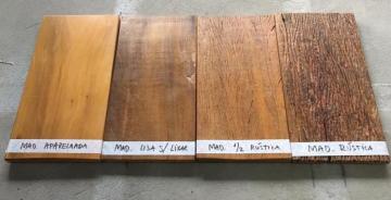 Com Textura Natural e Acabamento Envelhecido - detalhe