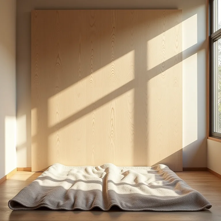 Mantas acústicas feitas de materiais reciclados