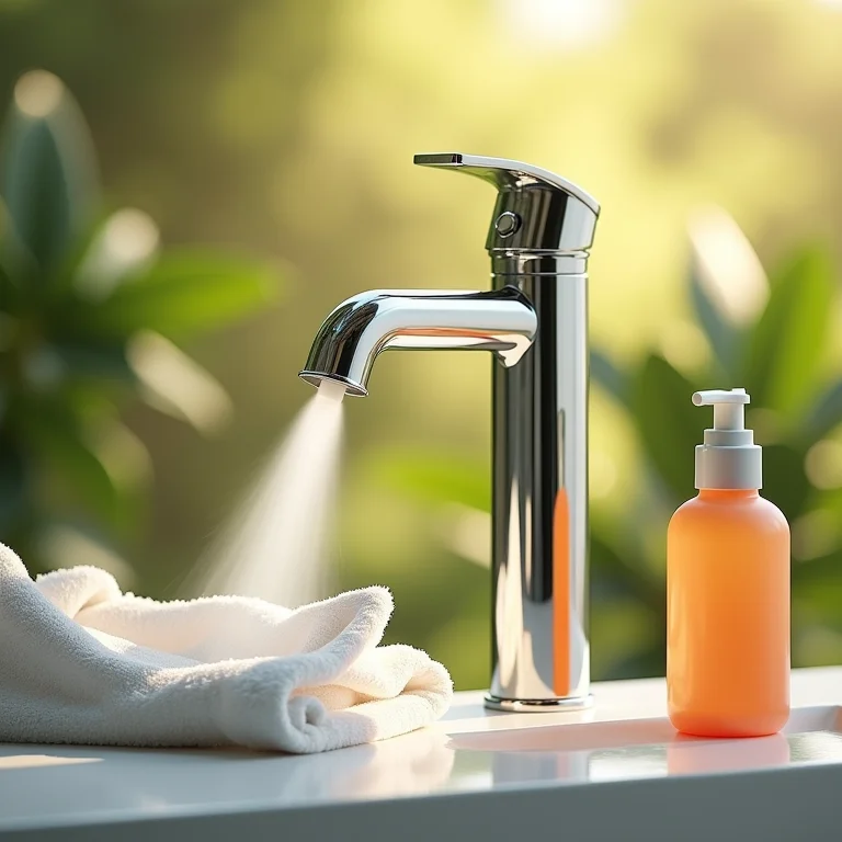 Manutenção da torneira de jardim: limpeza e cuidados.