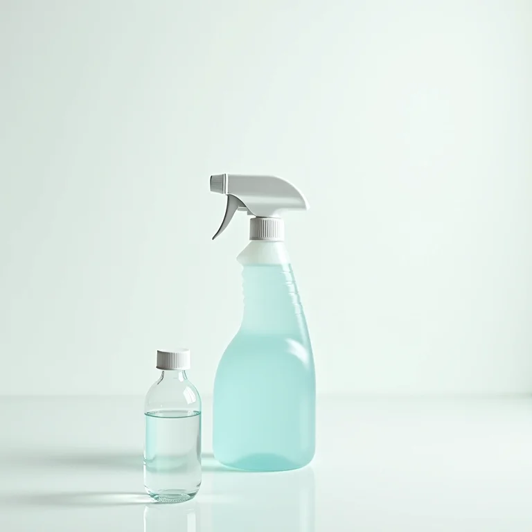 Materiais de limpeza para remoção de mofo