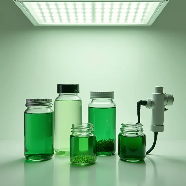 Materiais necessários para cultivar spirulina