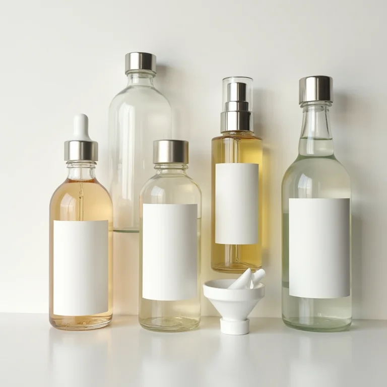 Materiais necessários para fazer extrato de baunilha caseiro