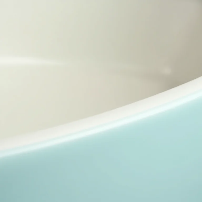 Materiais seguros e de alta qualidade usados em banheiras para bebês.