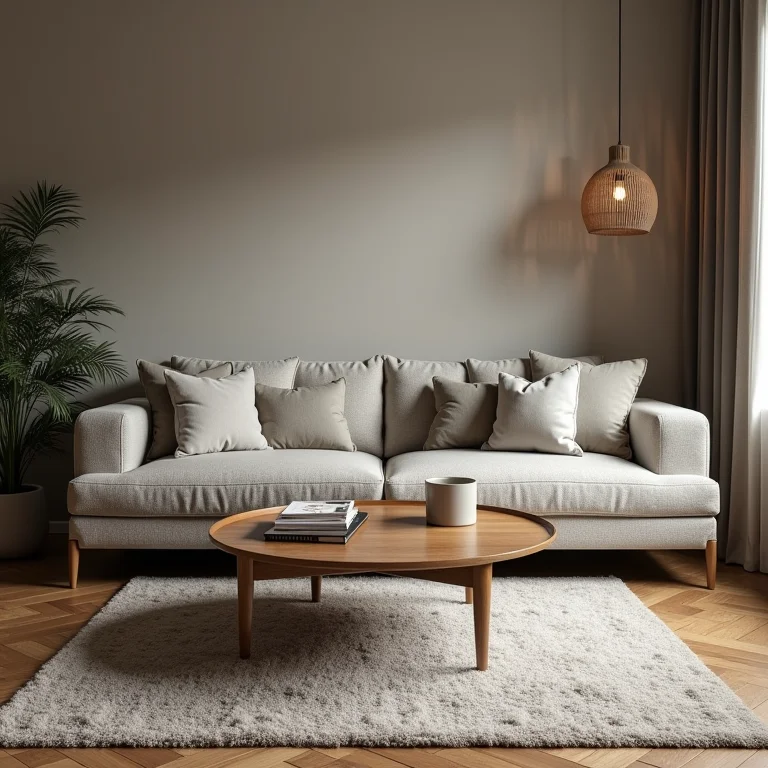 Melhor forma de combinar tapete com sofá: dicas de decoração