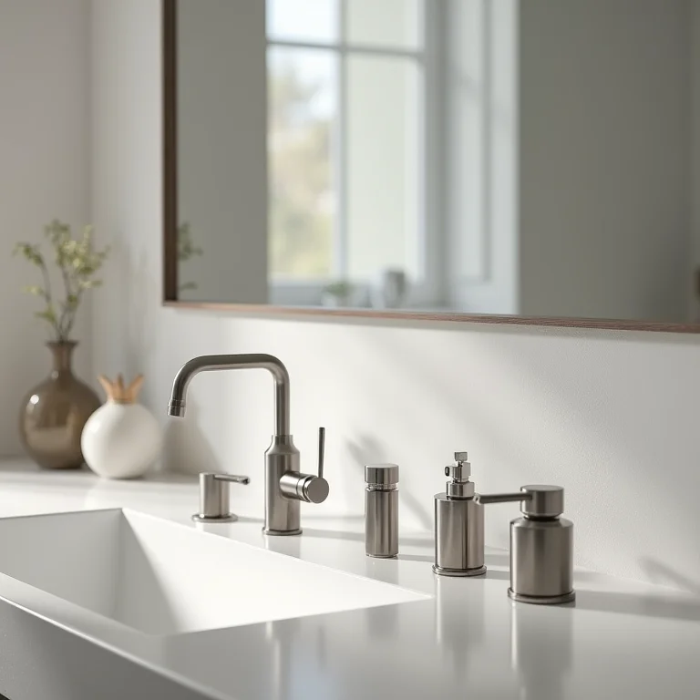 Metais e acessórios de marcas renomadas para banheiro