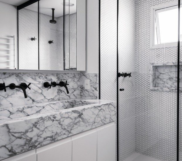 Com Torneiras Altas e Design Minimalista - inspiração