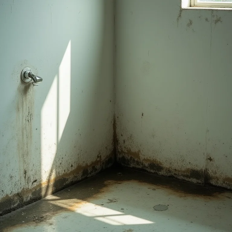 Mofo em banheiro mal ventilado