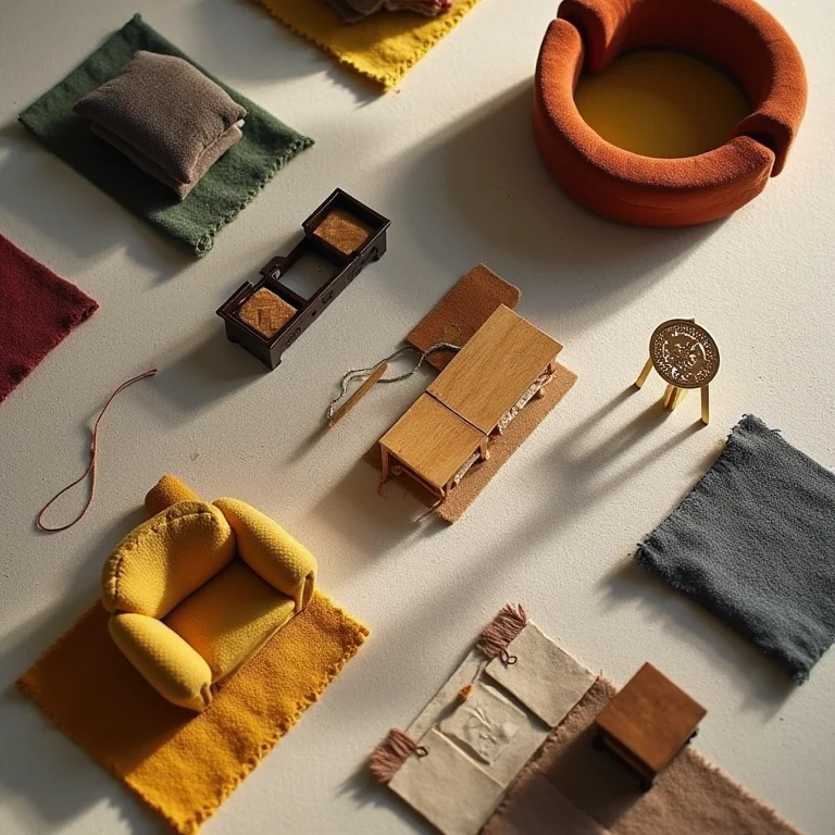 Mood board com estilos de decoração inspirados em Senhor dos Anéis