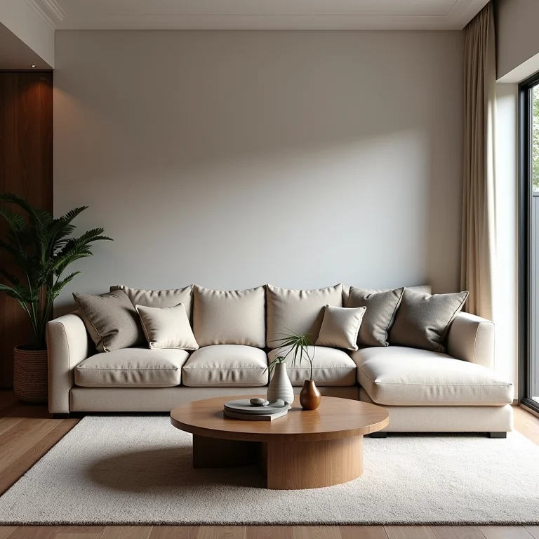 Móveis essenciais para sala de estar: conforto e design.