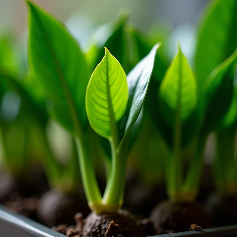 Mudas saudáveis de Comigo Ninguém Pode