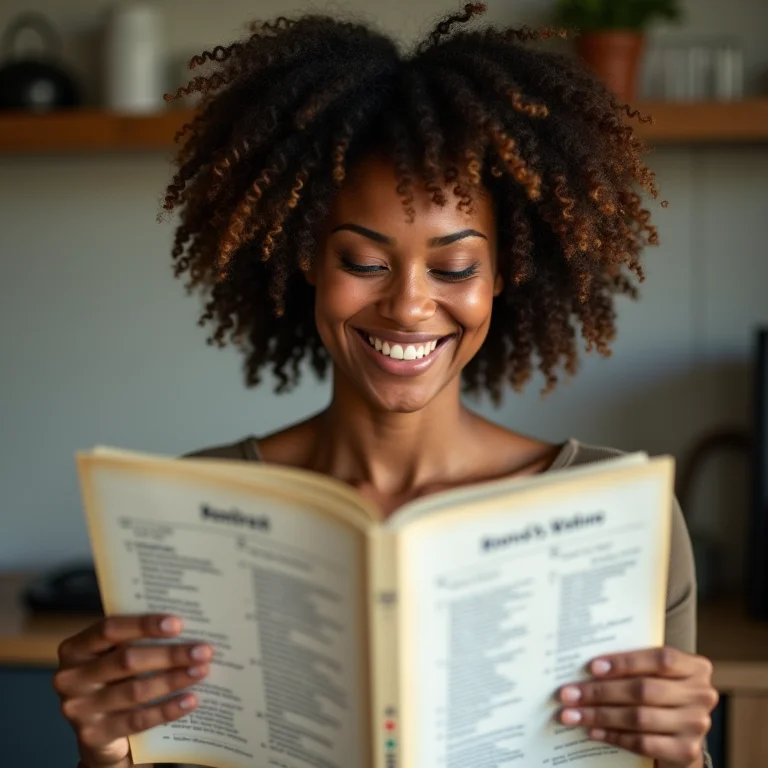 Mulher considerando suas preferências alimentares e restrições.